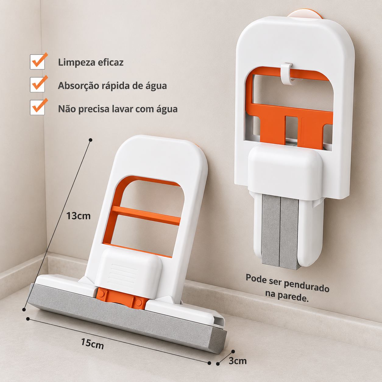 Mini Mop Absorvente Premium