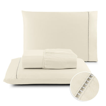 Jogo de Cama 3 peças Micropercal 400 Fios